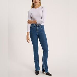 Express Womens Mid Rise Hyper Sculpt Skyscraper Jeans Size 16 Short NWT MSRP $98